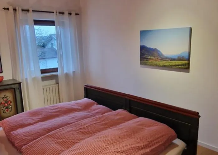 Chiemgau 90 Qm 3 Balkon Daire *